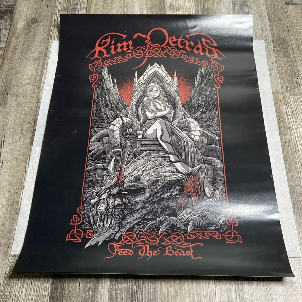 Kim Petras - Feed The Beast Tour Poster - VIP Exclusive